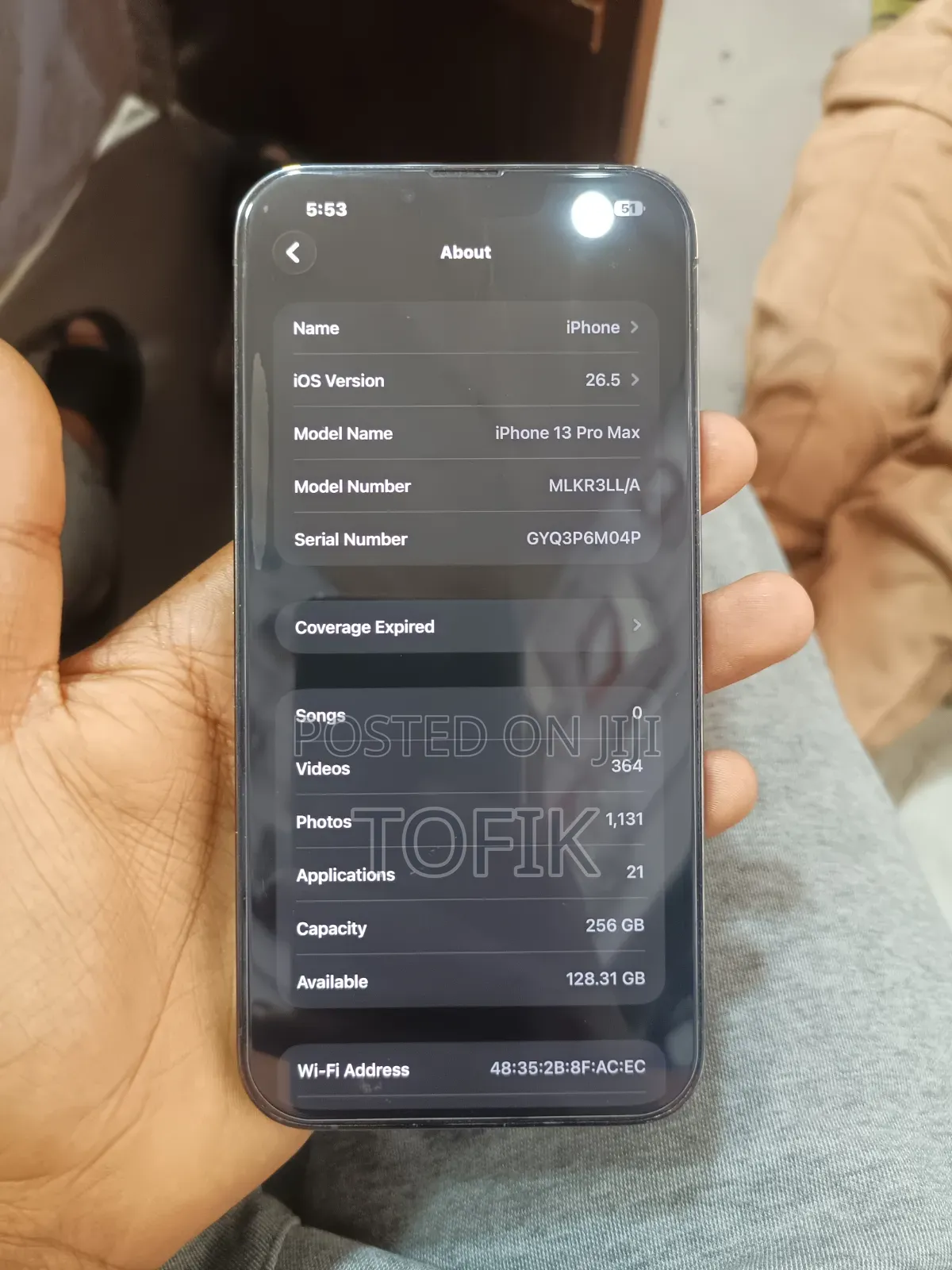 Apple iPhone 13 Pro Max 256 GB Black