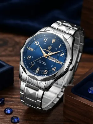 Poedagar Business Quartz Watches Featuring Stainless Steel Bands