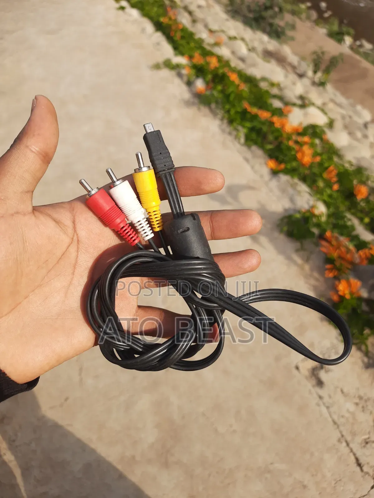 Nikon Eg-cp16 Audio Video Cable, To Connect Nikon Coolpix Cameras