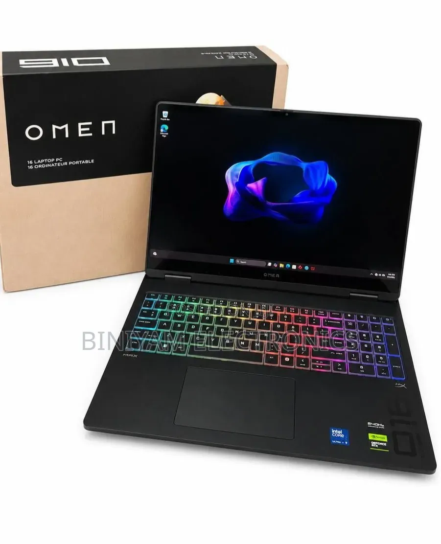 New Laptop HP Omen Max 16 32GB Intel Core Ultra 9 SSD 2T
