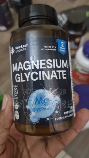 Magnesium Glycinate 120 Capsules