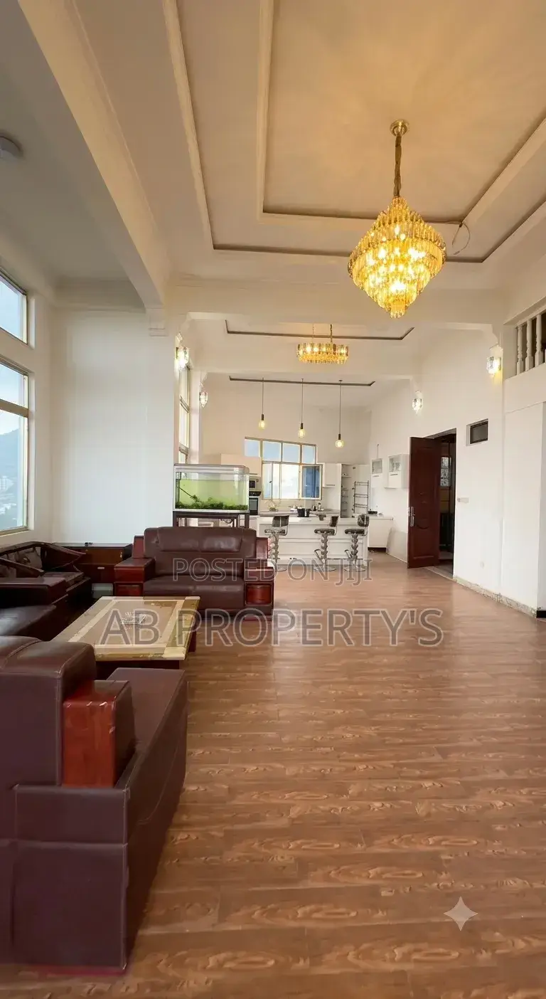Furnished 4bdrm Apartment in Top View, Yeka for sale