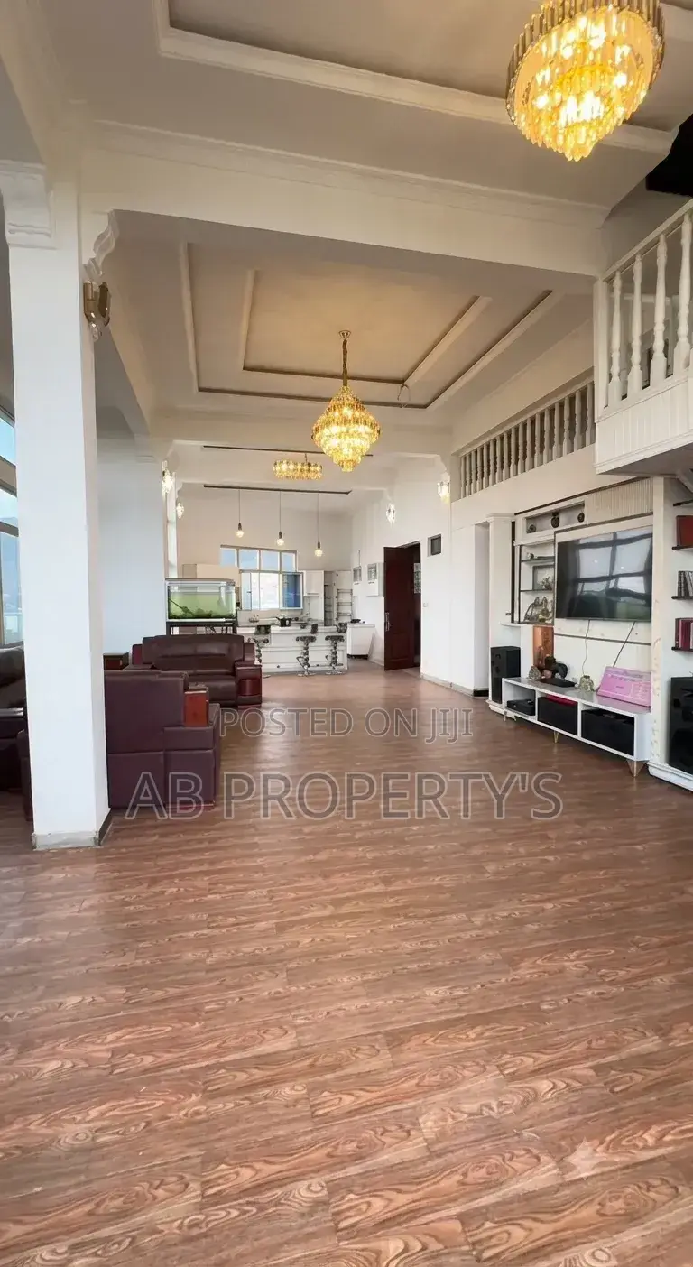 Furnished 4bdrm Apartment in Top View, Yeka for sale