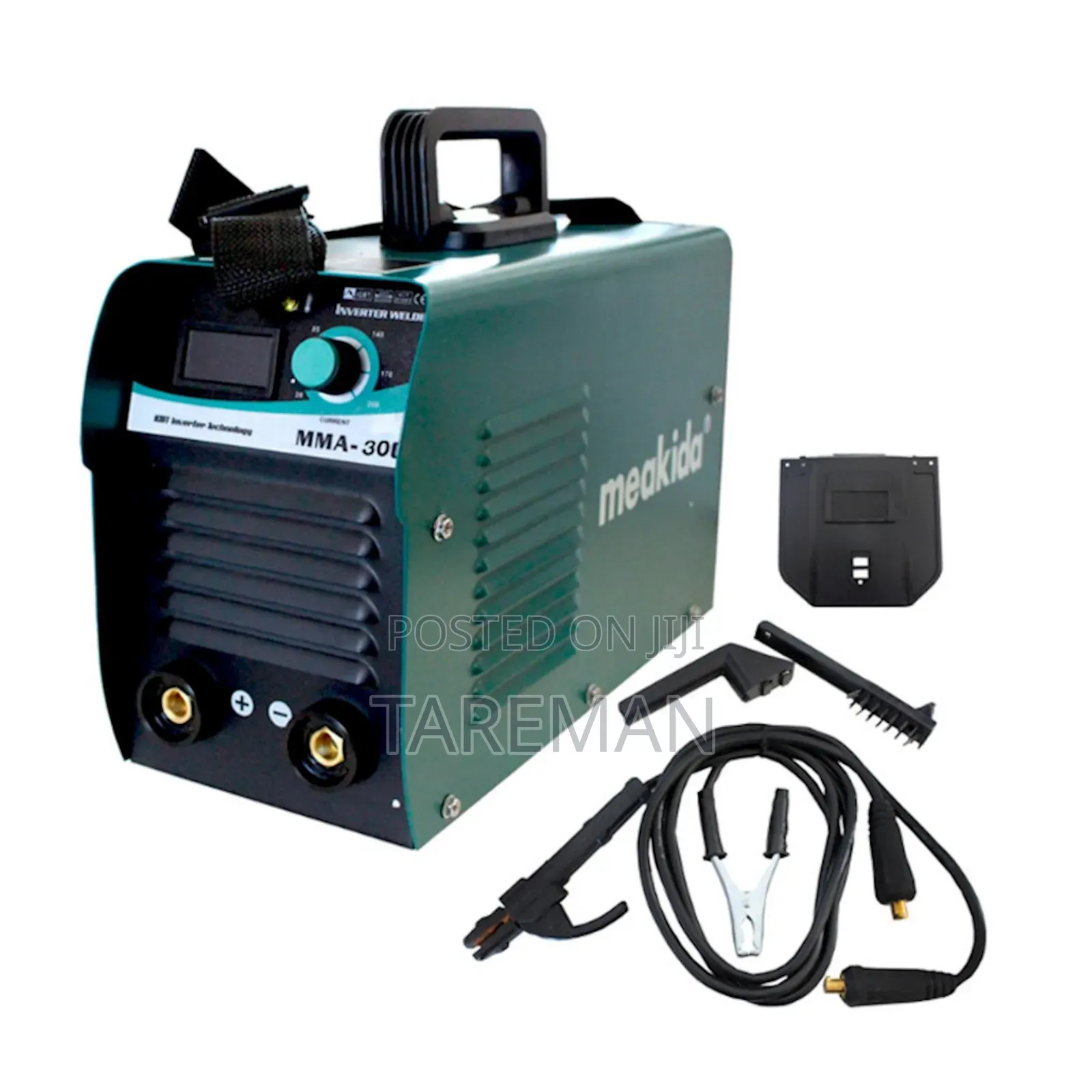 ፡Meakida Mma-500s የብየዳ ማሽን አረንጓዴ የኢንቨርተር ካሲንግ ያለው ሲሆን አምፔር ለማስተካከል