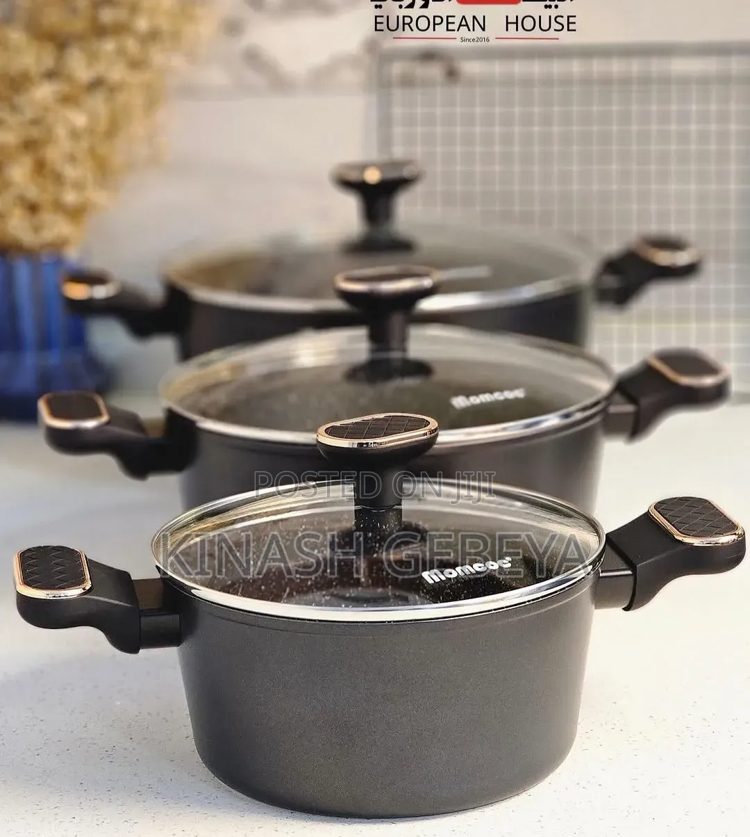 3pcs High Quality Momcoc Kitchenware Set