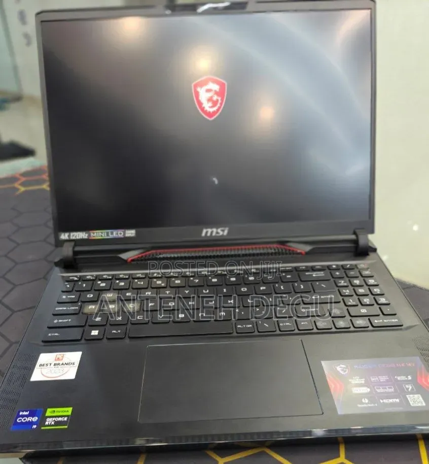 New Laptop MSI Raider GE76 12UGS 16GB Intel Core i9 SSD 1T