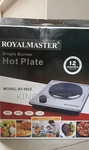 Royal Master Single Burner Hot Plate