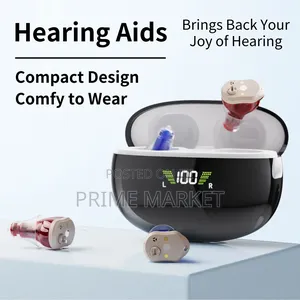 Invisible Hearing Aid With 16-Channel Digital + Noise Cancellation