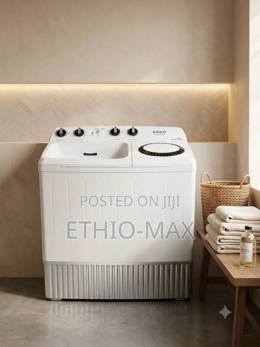 Ardo Washing Machine 12kg (Original) – Powerful Reliable Laundry