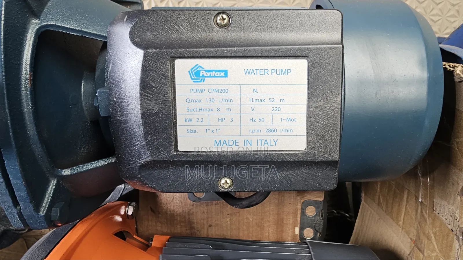 Pentax Serfase Pump 3hp