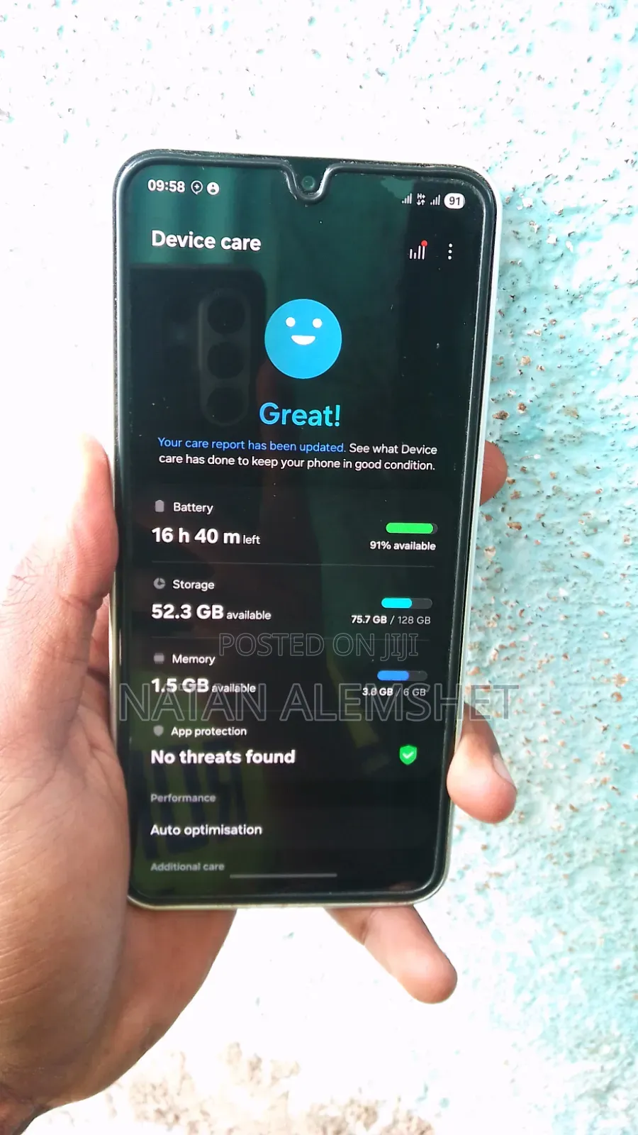 New Samsung Galaxy M16 128 GB White