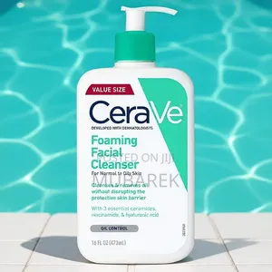 Cerave Foaming Facial Cleanser Protects Skin Barrier