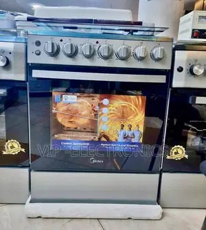 Midea Oven 60×60cm Xpressgrill Gas Cooker Large– Stainless Steel