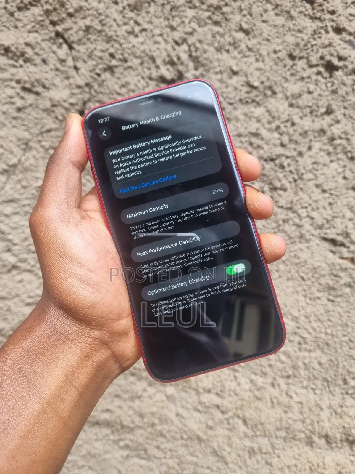 Apple iPhone 11 128 GB Red