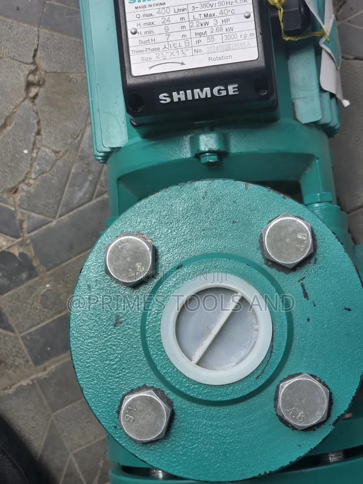 Shimge Three Phase Surface Pump – Industrial Power, Maximum Water