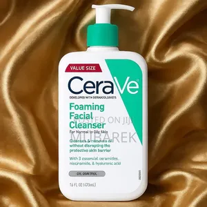 Non-Drying Cerave Foaming Cleanser for Oily Face
