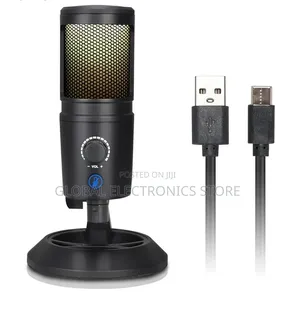 RGB Studio Microphone Usb Live Streaming Capacitor