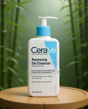 Cerave Renewing Sa Cleanser for Smooth and Soft Skin