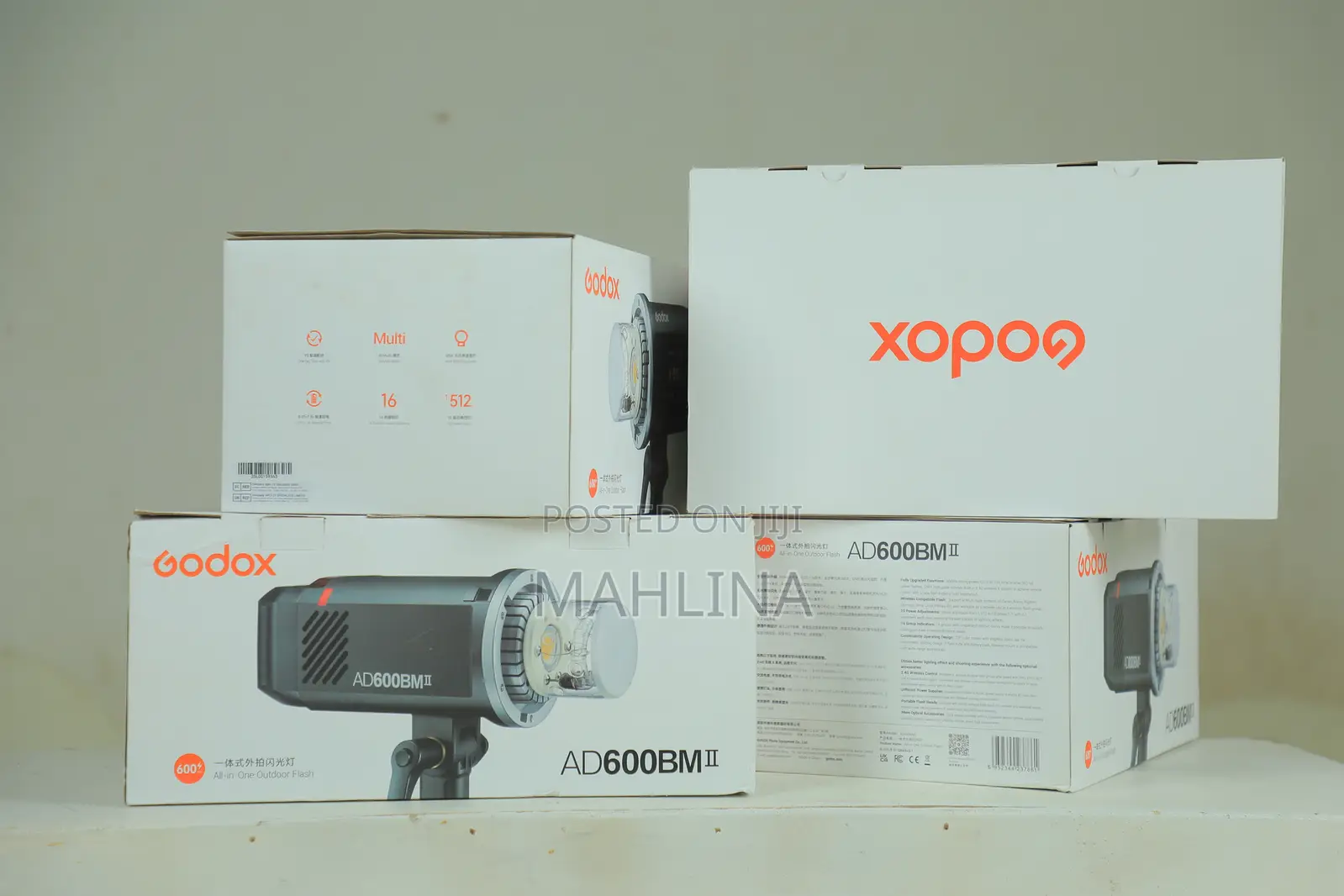 Godox Ad600bmii 600ws Professional Studio Outdoor Flash – Brand New