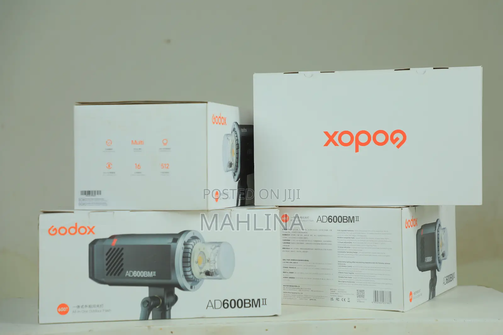 Godox Ad600bmii 600ws Professional Studio Outdoor Flash – Brand New