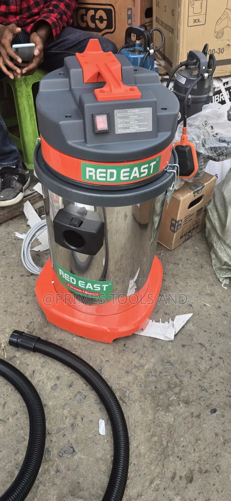 Red East Vacuum Cleaner – Powerful Cleaning Made Easy