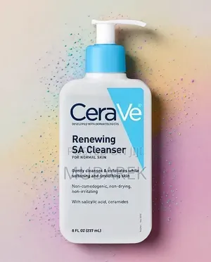 Cerave Renewing Sa Cleanser for Exfoliating and Hydrating