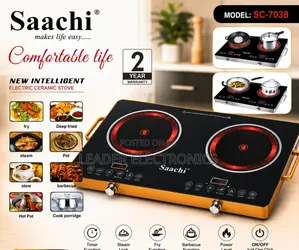 Saachi Digital Touch Stove – Smart Cooking Fast Heating Performance