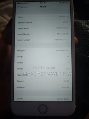 Apple iPhone 6 Plus 16 GB White