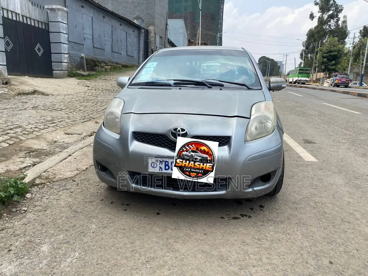 Toyota Yaris 2008 Gray