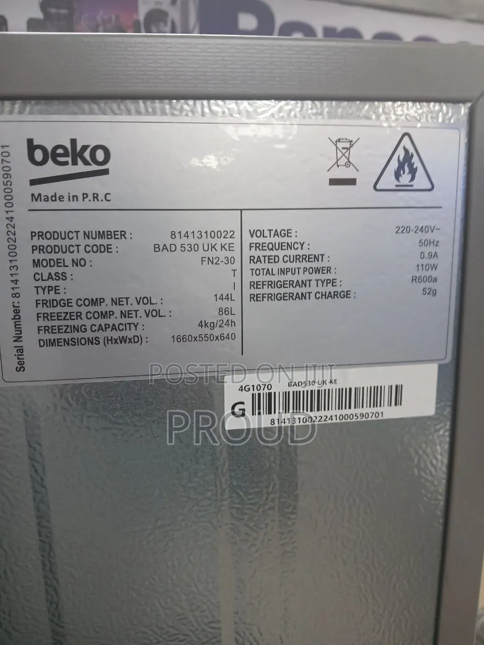 Beko Frige