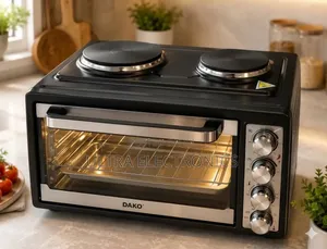 Dako Electric Oven With Double Hot Plates