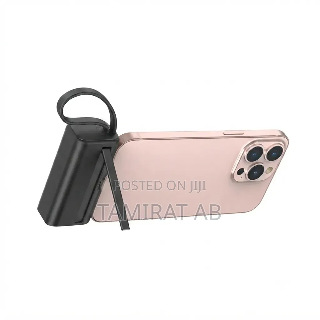 Wiwu 5000mah Mini Portable Power Bank With Type-C Pd 20w Fast Charging