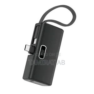 Wiwu 5000mah Mini Portable Power Bank With Type-C Pd 20w Fast Charging