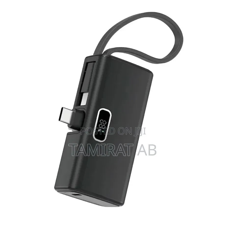 Wiwu 5000mah Mini Portable Power Bank With Type-C Pd 20w Fast Charging