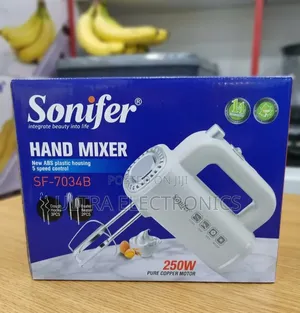 Sonifer Hand Mixer Is a Portable Electric Kitchen Mixer for Baking