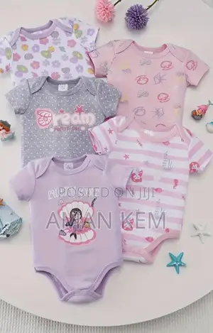 Baby Girl Diapers T-Shirt Cotton