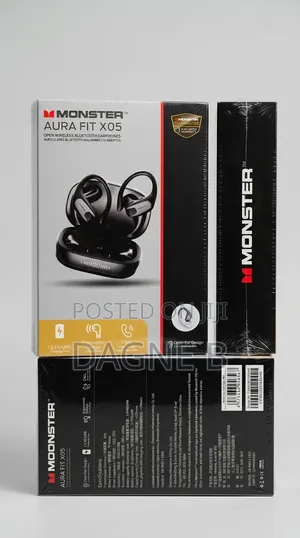 Monster Aura Fit X05 Wireless Bluetooth Sport Earphones