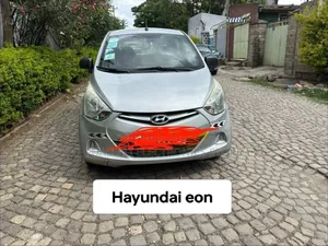 Hyundai Eon 2015 Silver