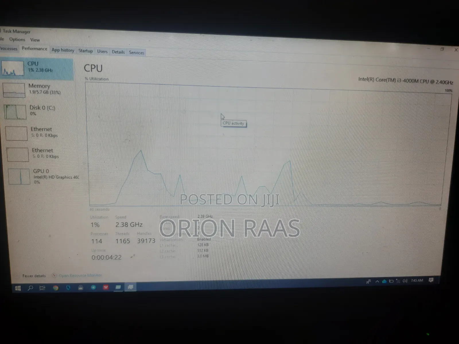 Laptop Lenovo ThinkPad L540 6GB Intel Core i3 HDD 500GB