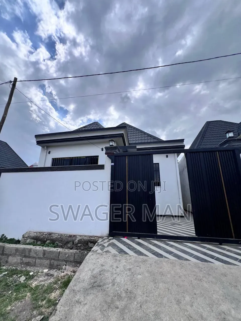 Furnished 4bdrm Villa in Tafo Ccd Fitlefit, Yeka for sale