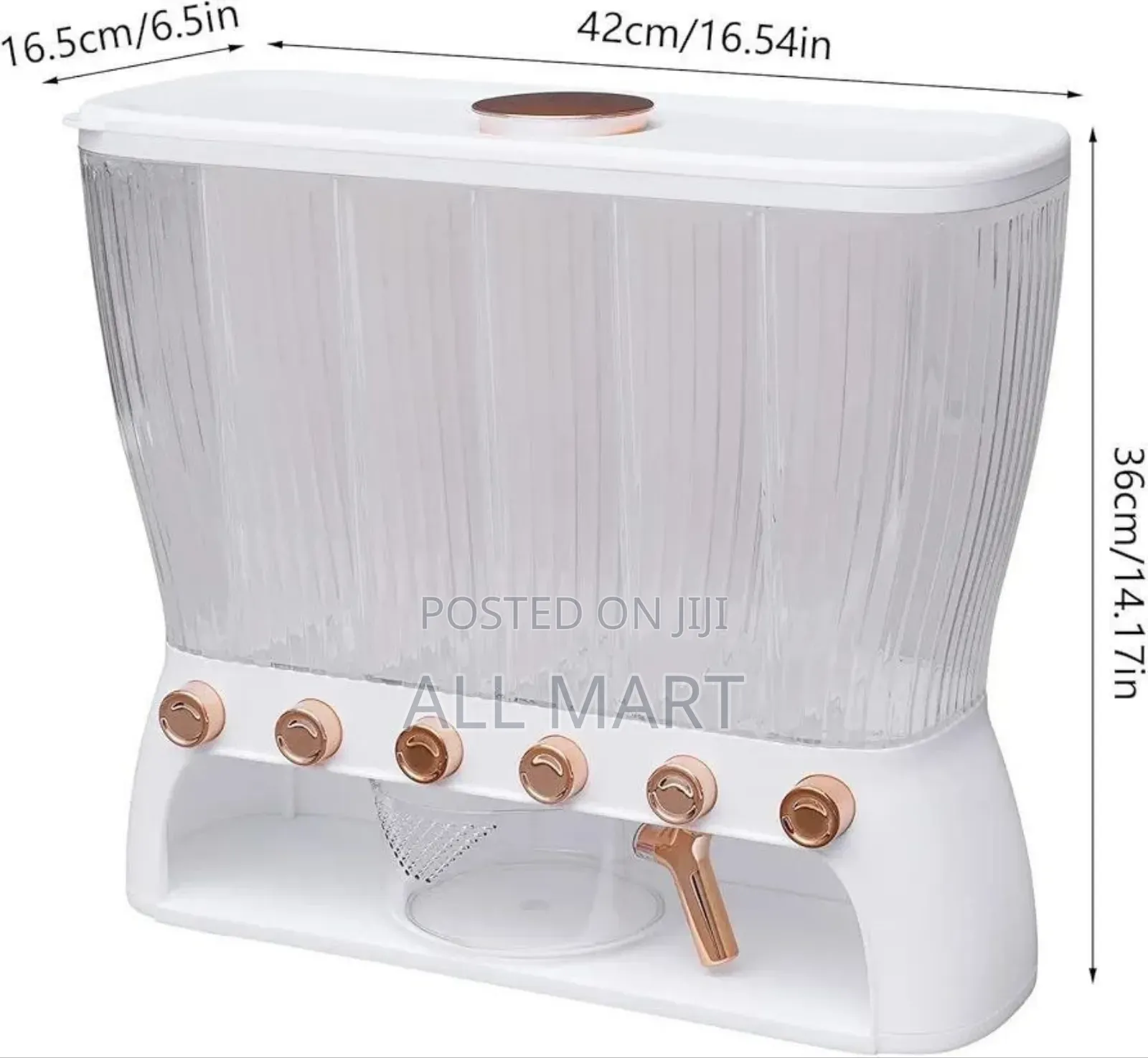 Multiple Dispenser For Cereals Grains And Pulses