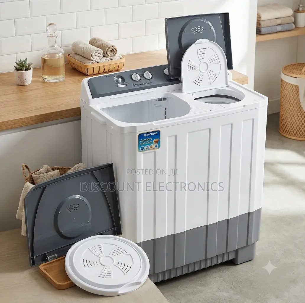 Pengcheng 14kg Twin Tub Copper Motor Washing Machine(3 Motor)