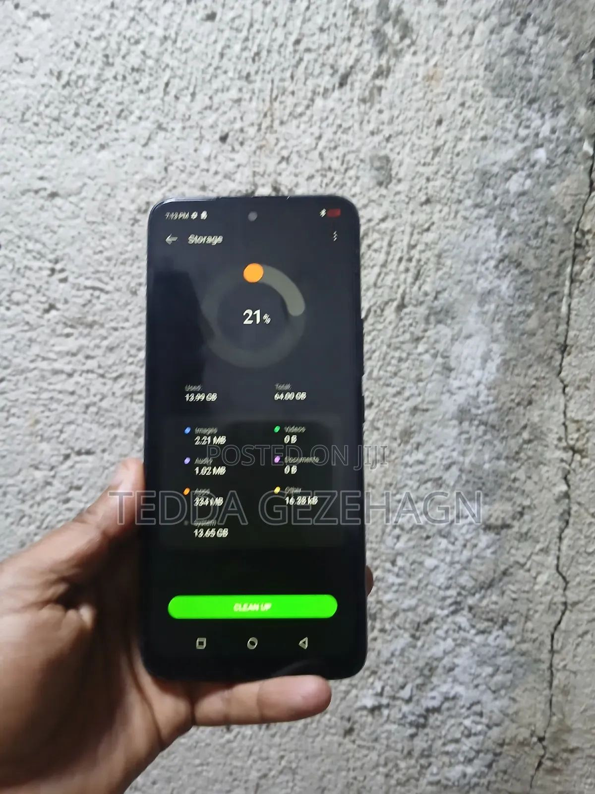 Infinix Hot 12 play 64 GB Black