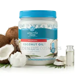 Lifestyle Food Odourless Coconut Oil 1l – Cooking Baking Oil