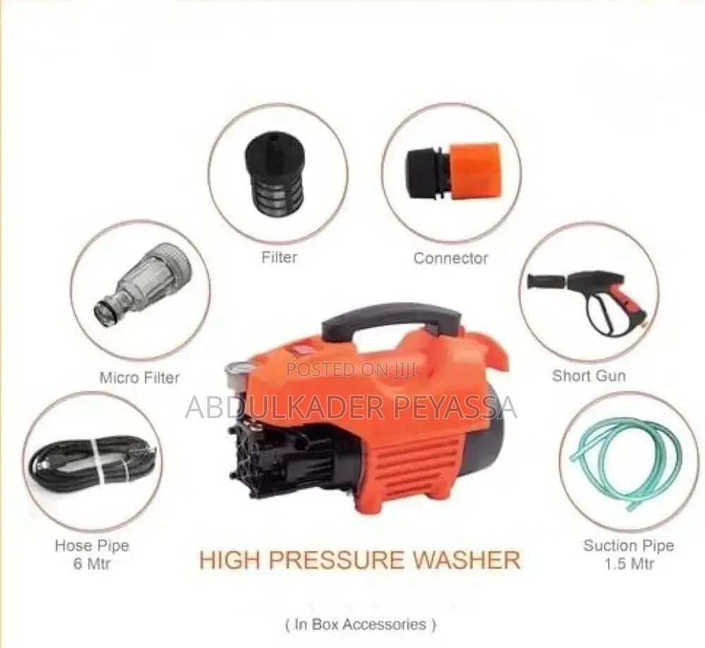 High Pressure Washer 1800w