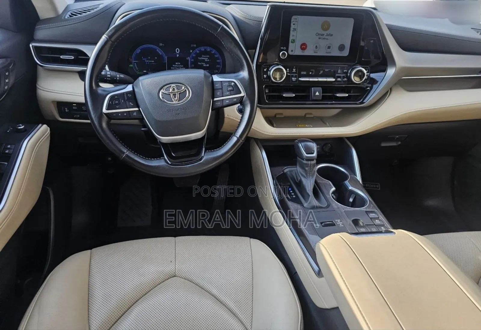 Toyota Highlander Hybrid 2023 White