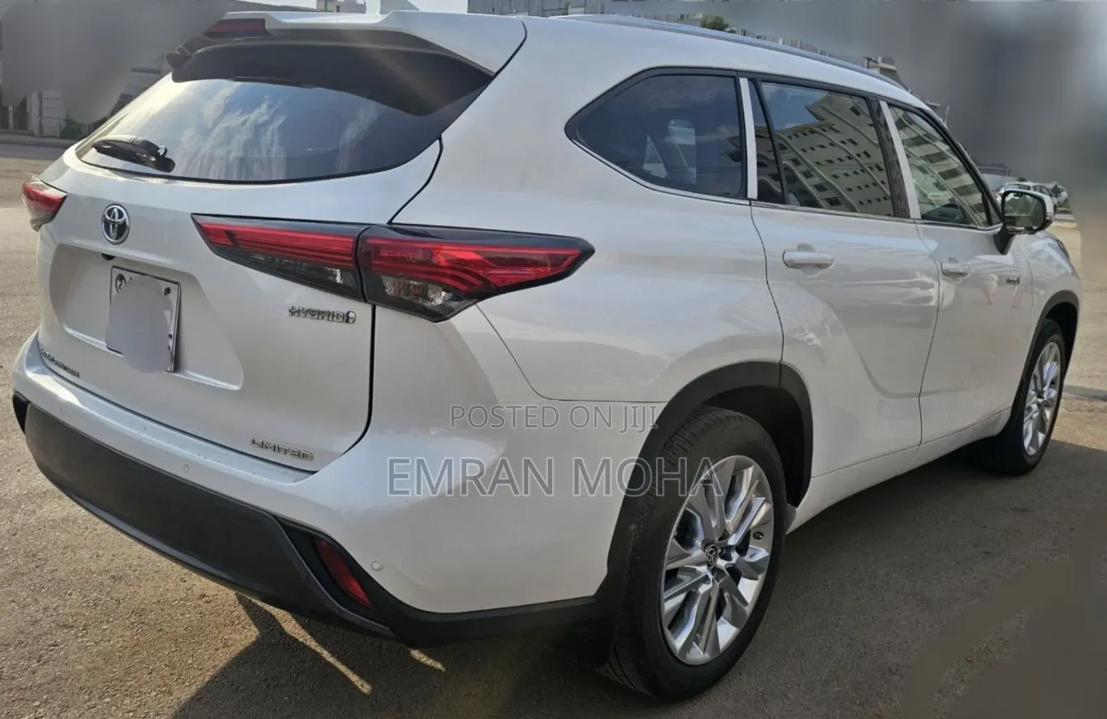 Toyota Highlander Hybrid 2023 White