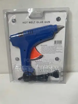 Hot Melt Glue Gun With 2 Glue Sticks - Fast Heating Craft Addis Ababa