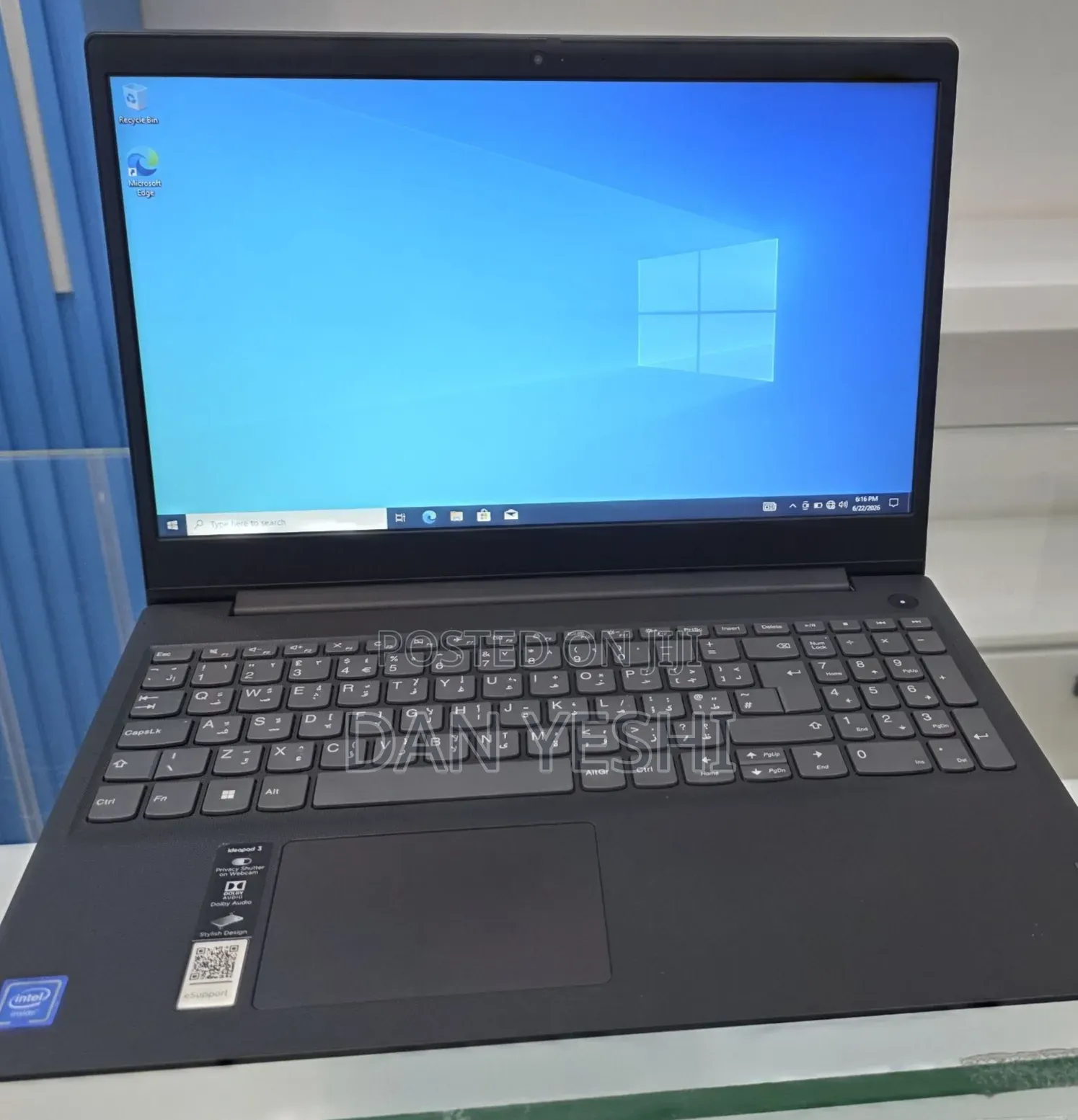 New Laptop Lenovo Ideapad 3 4GB Intel Celeron SSD 1T
