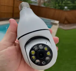 360° Smart Auto-Tracking Light Bulb Cam – All-in-One Security